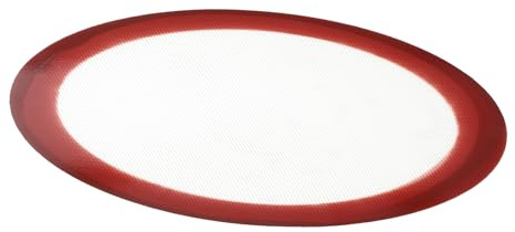 AUTSUPPL Tappetino Colore Casuale per Forno Rotondo in Silicone Antiaderente e Resistente al Calore, Facile da Pulire da Usare, per Pizza e Biscotti in Casa