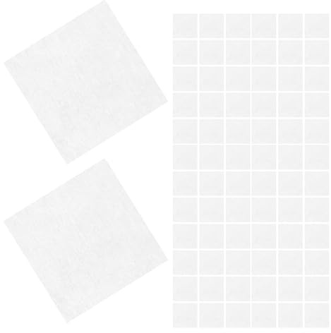 Beaupretty 300 Einweg Vlies Make Up Entferner Pads 7,5x7,5cm für Empfindliche Haut Sanfte Gesichtswasser Pads Reinigende Abschminktücher für Gesichtspflege und Reisen