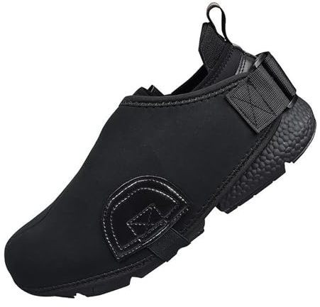 Protector de zapatos de moto – todos los tamaños – negra para palanca de cambios, tela resistente, antideslizante, cómoda conducción | resistente al desgaste de la motocicleta cubierta para