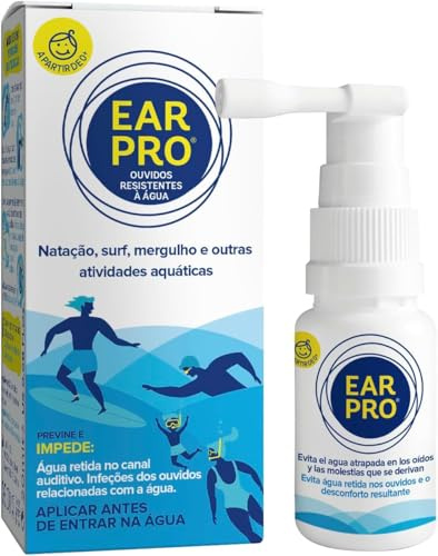 Ear Pro Sustituto para tapones oídos piscina. Aceite spray Seguro y Natural para los oídos que ayuda a proteger los oídos del agua y evitar infecciones para adultos y niños
