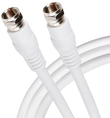 Maplin satellitkabel 10 m koaxialkabel F typ hane till F typ hane