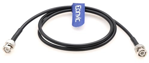 Eonvic RG223 50ohm 6G HD SDI BNC Schermato RF Cavo coassiale per videocamere 4K (1M)