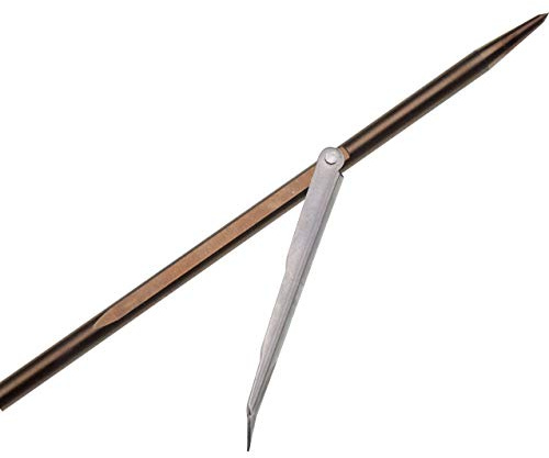 SALVIMAR Captur 6,5 Monoflosse, Baumstiel Unisex Erwachsene, brüniert, 140 cm