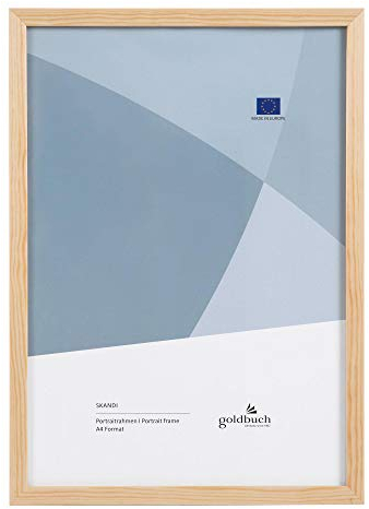 goldbuch Cornice Portafoto Skandi DIN A4 in Legno Naturale con Supporto da Parete