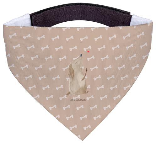 Mr. & Mrs. Panda Hundehalstuch S Hund Liebe - Geschenk, Sprüche, Tuch, Herz, Hunde, Kleine, Halstuch