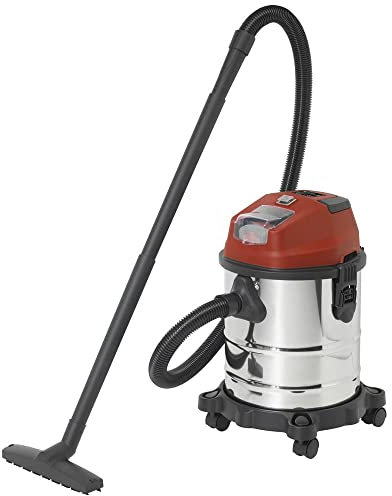 Toolcraft NTS-200 / TAWB-200 TO-7444734 Aspirateur Eau et poussière sans Fil 18,5 l sans Batterie, sans Chargeur
