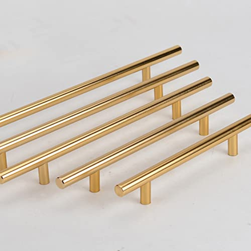 2 Pcs, eleganter Möbelgriff, Länge (30cm/35cm/40cm/100cm), langer Kleiderschrankgriff, goldener Badezimmertürgriff, für Schlafzimmer, Kleiderschrank, Badezimmer, Büro, Wohnzimmer,Gold-60