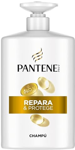 Pantene Pro-V Repara y Protege Acondicionador con Dispensador 800ml para Pelo Seco y Dañado. Ligero, Diario, Aspecto No Graso. Active Nutri-Plex