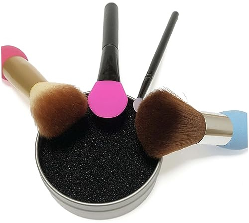 BELLIFFY Makeup Brush Cleanser Sponge Dry Cleaning Makeup Sponges for Foundation Brush Cleaner