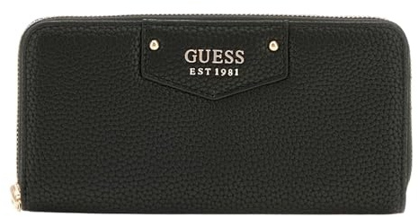 GUESS Eco Brenton SLG Large Zip Around Wallet L Black