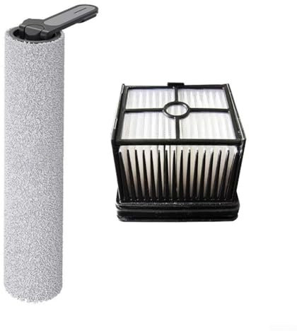 Besttoolifes Set di parti di ricambio per spazzola principale e filtro per aspirapolvere Redkey W15, compatibile con aspirapolvere a secco e umido senza fili