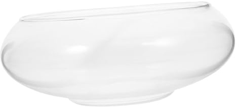 GAROZATION Petit Terrarium Verre pour Plantes Aériennes Et Jardinière pour Bonsaï Cache-Pot Et Conteneur De Fleurs Hydroponique