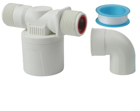 Valvola galleggiante automatica da 1 pollice per serbatoi d'acqua e sistemi zootecnici con flusso d'acqua migliorato (B)