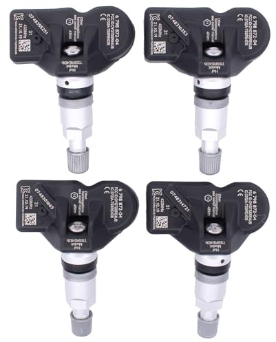 WENINETIES 4 Stück Reifendrucksensor für BMW X1 E84 (2014-2015), RDKS Sensor Luftdrucksensor Reifendruckkontrollsystem Ersatzsensor OE-Ersatzteil Präzision