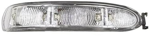 DZSJHGFDD Intermitentes Laterales LED 1 Lámpara Señal Giro Espejo Lateral para Mercedes para Benz W209 CLK 2002-2009 para Viano W639 Indicador CLK200 CLK220 CLK240 CLK270 CLK280(Izquierda)