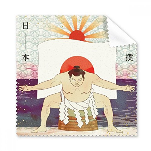 Mount Fuji Japanische Ukiyo Sumo Gläser Tuch Reinigungstuch Geschenk Handy-Display von 5 x
