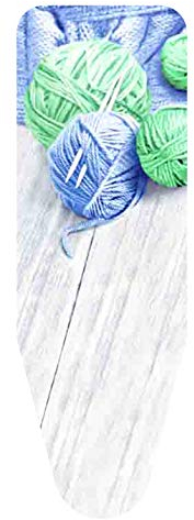 Colombo Foderina da Stiro 140x55 cm GOMITOLI Blu Taglia XL