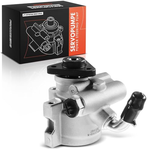 Frankberg Servo Bomba hidráulica Dirección sin poleas Compatible con Grand Cherokee II WJ WG 3.1L 1999-2001 Diesel Replace# 52088582AB