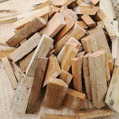 TRGCJGH Brennholz, Natürliches, im Ofen getrocknetes Brennholz, für Feuerstellen, Kamine und Lagerfeuer,16lb