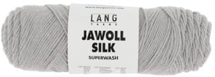 Lang Yarns Jawoll Silk 50g 130.0123 - hellgrau Melange