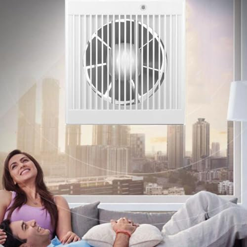 BETAM 150Mm Extractor De Aire,Extractor Cocina con Luz Indicadora,210 M³/H Ventilador Extractor,para Baño,Lavadero, Baños, Garaje Rejillas Dextractor,Funcionamiento Silencioso 41Db