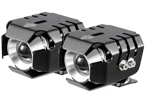 BEPHON LED-Nebelscheinwerfer für Motorrad, universal, für Motorrad, 12 V, 80 V, 3000 lm, Scheinwerfer für Motorradfahrer, Nebel, DRL, Spotkopf