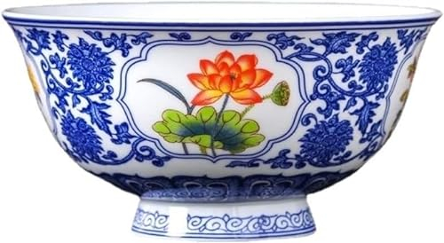 bol bol en céramique bol à soupe bol à ramen Bol en céramique, bol à soupe, bol à riz en porcelaine de style palais ancien chinois, bol à bouillie, bol à soupe 15,6 cm 6 pouces Boutique vintage de sty