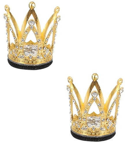 iplusmile 2stücke Krone Helm Dekoration Für Skihelme Glitzernde Strass-Krone Für Und Fahrradhelme Vielseitiges Zubehör Für Outdoor-aktivitäten Und Partys Für Besondere Anlässe