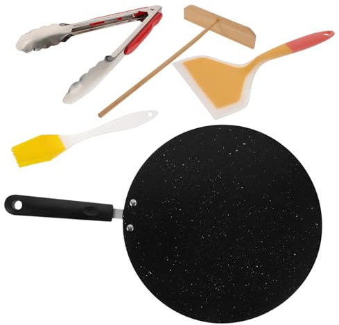 TOPBATHY Placa De Barbacoa Medicinal De Piedra Plancha Antiadherente Sartén Para Freír Perfecta Para Camping