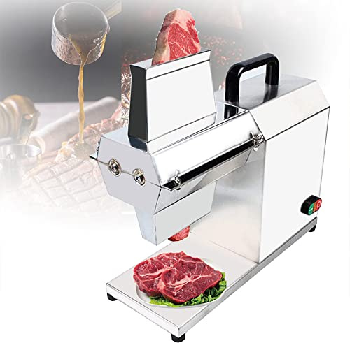 Meat Tenderizer 450W Heavy Duty Cuber, 120 PCS/H Heavy-Duty Meat Grinder with Stainless Steel Body for Tenderizing Beef, Turkey, Chicken, Pork, Mutton, Fish, and Steak