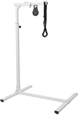 Mreryyse Bettaufrichter Bettgalgen Betttrapez für Senioren Höhe 135-175 cm | max. Belastung ca. 150 kg, Mobilitätshilfe mit Haltegriffen für sicheres Bewegen, Aufrichthilfe für Bett