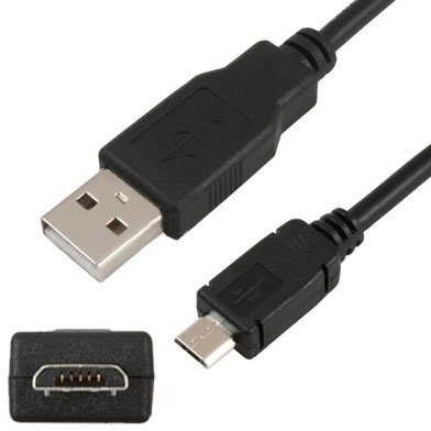 DragonTrading 2m USB Charging Cable for PS4 DualShock 4 Controller & Xbox One Controller – Replacement Charger Lead for PlayStation 4 Slim/Pro Wireless Controllers – Fast Charge & Data Sync