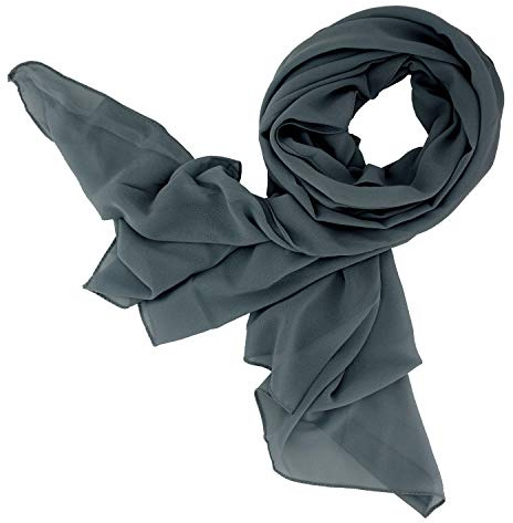 DOLCE ABBRACCIO SWEET LOVE Damen Chiffon Tuch XXL 160 × 70 cm