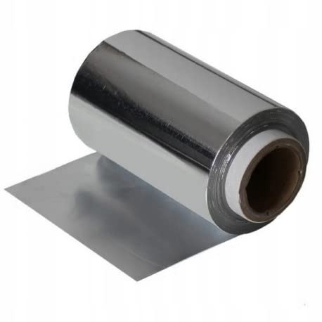 Aluminium Haarfolie - Friseurfolie - Haarfolien zum Färben und Strähnen - Beauty-Folie - Folie zum Färben der Haare - Folie zum Strähnen - Aluminium 14 mu 250m