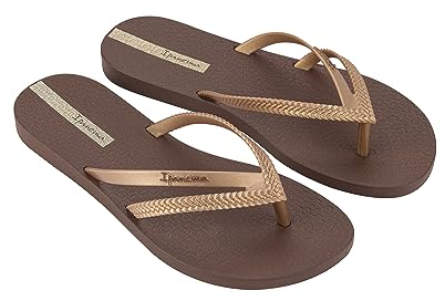 Ipanema Mujer Bossa Fem Chanclas, oro marrón, 39/40 EU