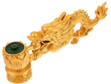 GOOHOCHY Bruciatore Di Incenso A Forma Di Drago in Resina Decorativo Per Scrivania