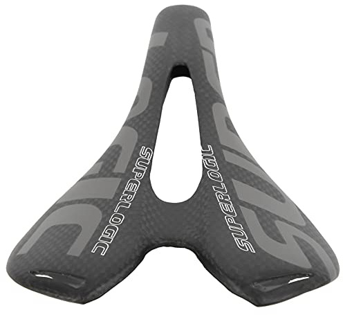 Mattes Kissen für Fahrrad-Carbon-Sattel – Rennrad-Sattelkissen aus Vollkarbonfaser – Ideales, Leichtes Ersatz-Fahrradkissen