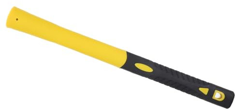 GETAJGHSD Fiberglass Replacement Handle for Hammer and Mallet 38cm Shockproof Plastic Grip Sledgehammer Handle Suitable for Hand Tool Repair