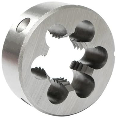 Filiera tonda,filiera tonda metrica,filiera tonda, 1 pz. Filiera metrica destra M23 a M34, utensili manuali for maschiatura di filettature esterne, filiera for filettatura rotonda metrica(M32x3.0)