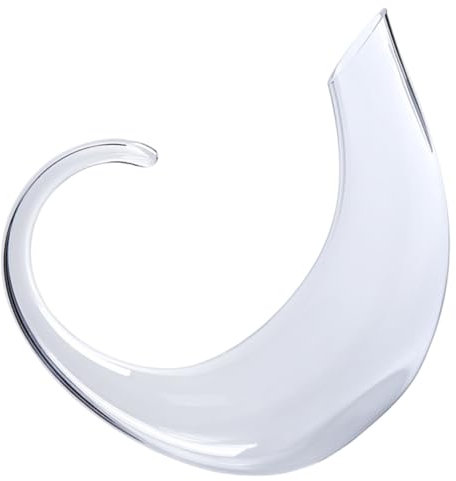 VERDANVERSE Decantador De Vino De Cristal Transparente, Divisor De Licor De Vidrio, Jarra Para Servir Vino, Diseño Práctico, Uso Doméstico, Adecuado Para Cenas y Reuniones Sociales