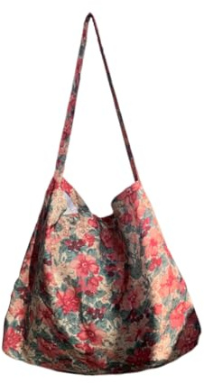 Tote Bag Borsa Tela Borsa Shopper Cotone Donna Borse Tote Stampata, Tote bag donna, Tote Bag Shopper per Uso Viaggi Shopping Scuola Universitaria Lavoro
