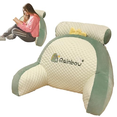 Genérico Almohada De Lectura - Almohada De Espalda para Sofá | Almohadilla Lectura Cama | Grande Cojín Lección | Cojin Respaldo | Cojín Apoyo para La Espalda para Leer O Jugar En La Cama Sofá Suelo