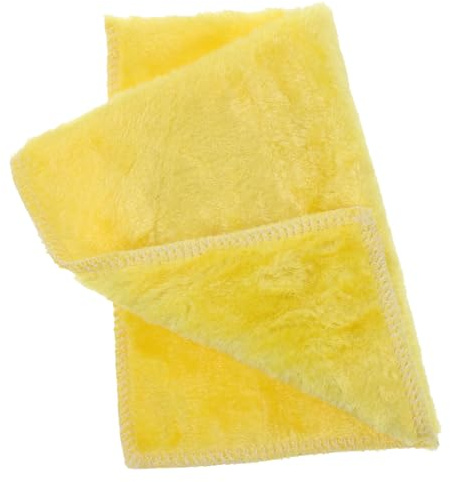 UKCOCO Chiffon de Nettoyage Cuisine Fibres de Torchons Huile Jaune Nettoyage et Ustensiles