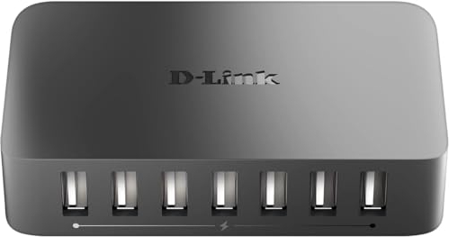 D-Link DUB-H7 Hub a 7 Porte USB 2.0, per Trasferimento Dati