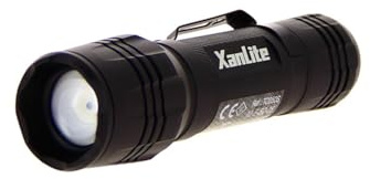 Xanlite TO250S Ultra Solide 3 Modes D'Éclairage Puissante 300 LM Poche LED Piles Incluses-Lampe Torche Longue Portée De 200 m-TO250S