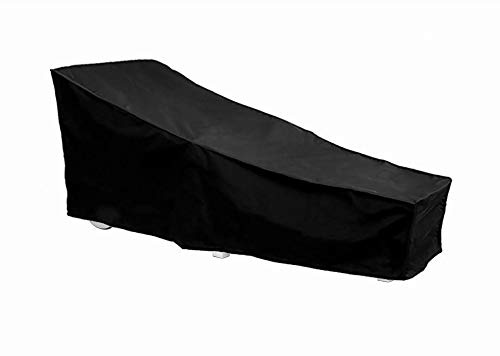 HONCENMAX Housse Chaise Longue - Couverture Bain de Soleil - Housse de Protection Imperméable Chaise Longue de Jardin Couverture de Meubles （82''L x 30''W x 31''H）