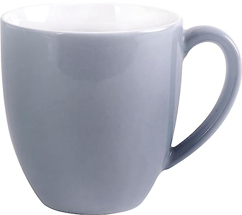 KAHLA Pronto Colore Kaffeebecher 0,53 l XL stormy blue|blau-graue große Kaffeetasse aus Porzellan