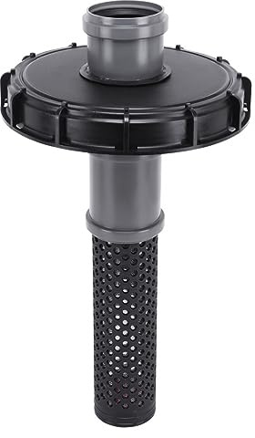 REKUBIK IBC Deckel Filter mit HT-Rohr Einlaufgröße DN 75, Größe DN 225