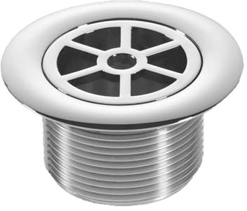 McAlpine STW70CP - 1.1/2 Standard Shower Waste - 70mm Chrome Plated Plastic STW70CP