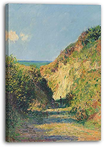 Printed Paintings Leinwand (40x60cm): Claude Monet - Der Hohle Pfad